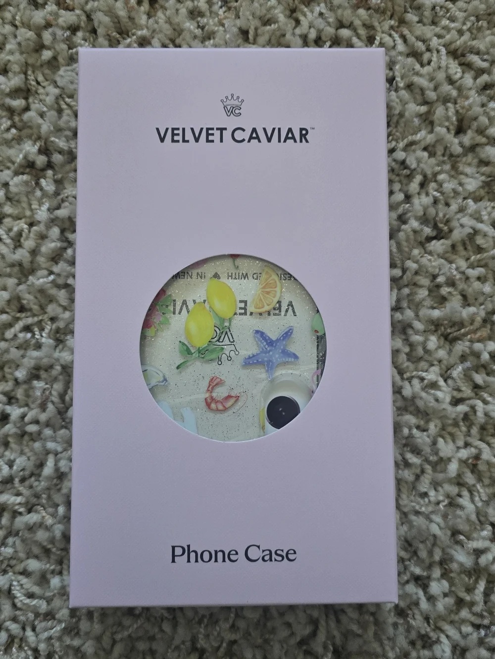 New Velvet Caviar Dolce Vita Glitter Samsung Case Andriod S24 Ultra